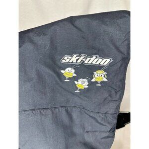 BRP Ski-Doo Kids Black Snowpants With Embroidered Bees Vintage Size 6